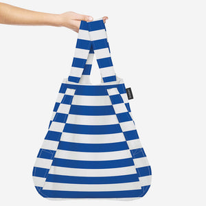 Notabag marine stripes stylish tote backpack